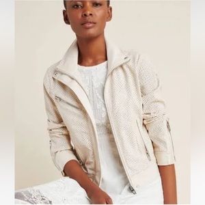 BlankNYC Anthropologie Open Weave Jacket